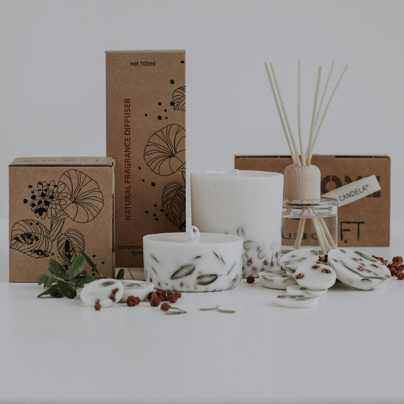 Gift box ASHBERRY & BILBERRY LEAVES