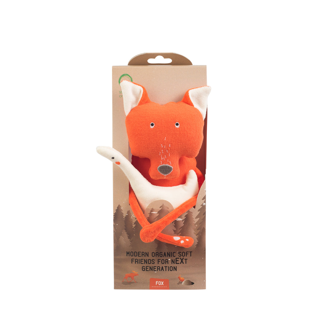 Organic soft toy FOX
