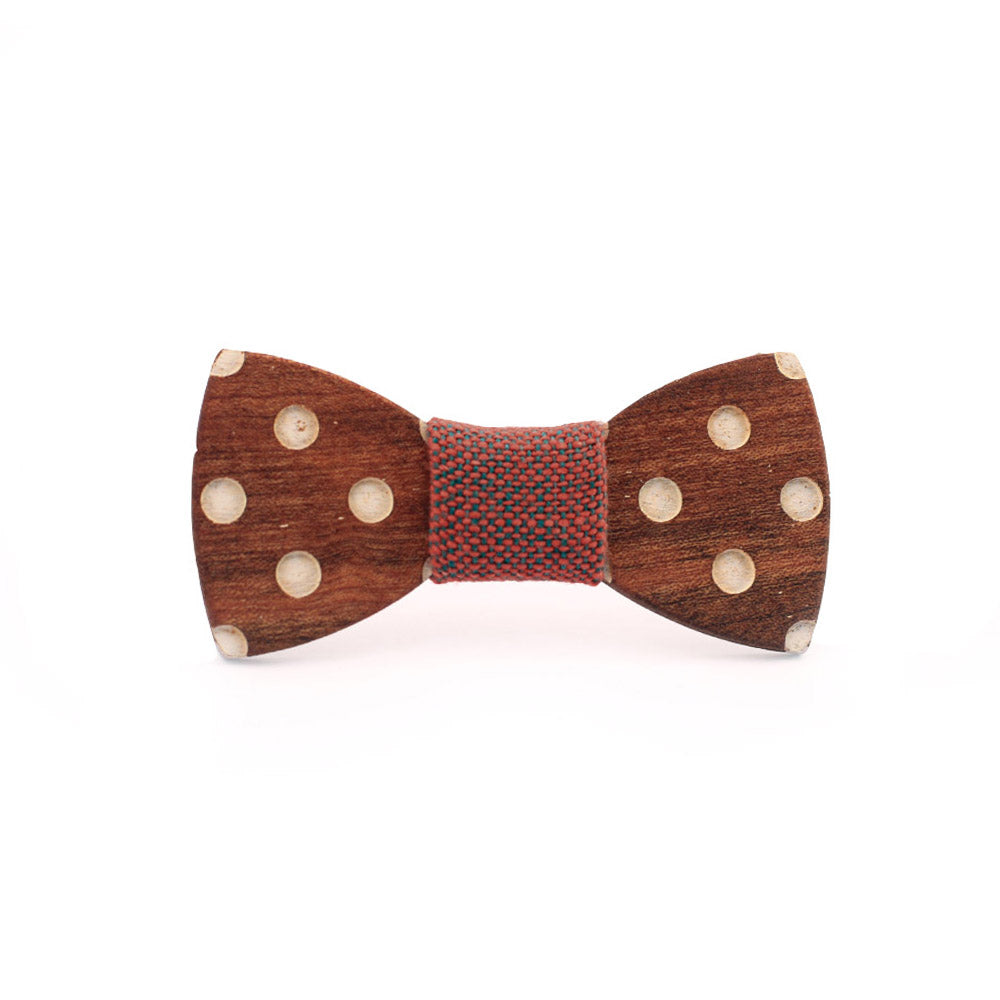 Wooden bow tie ROCKABILLY