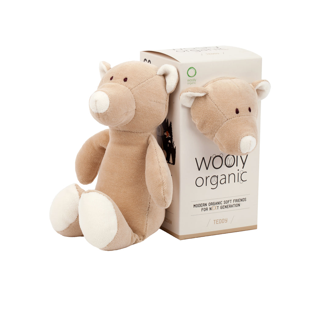 Organic soft toy TEDDY