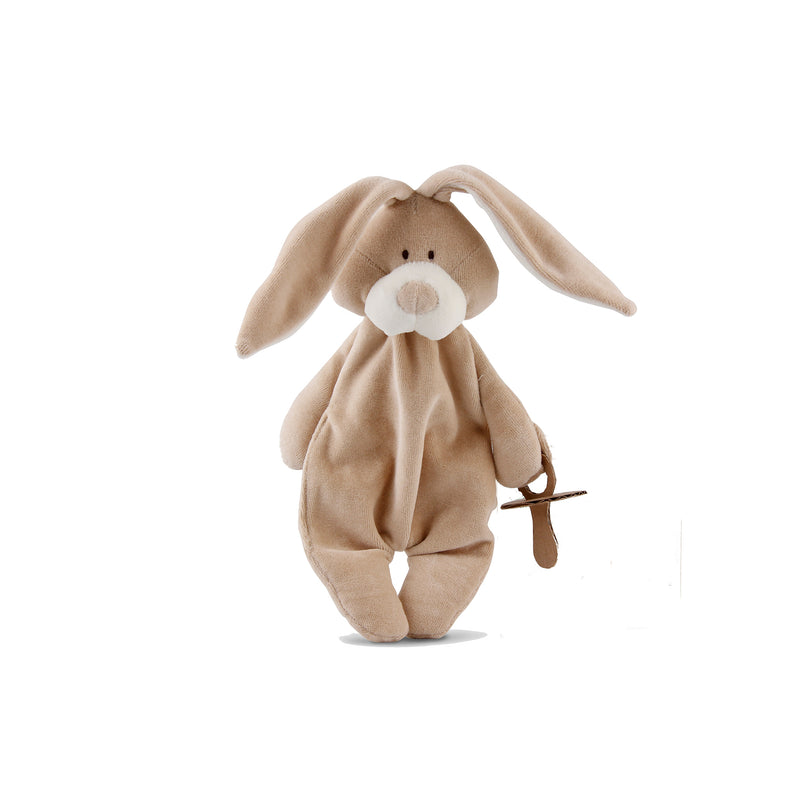 Comforter with dummy holder BUNNY