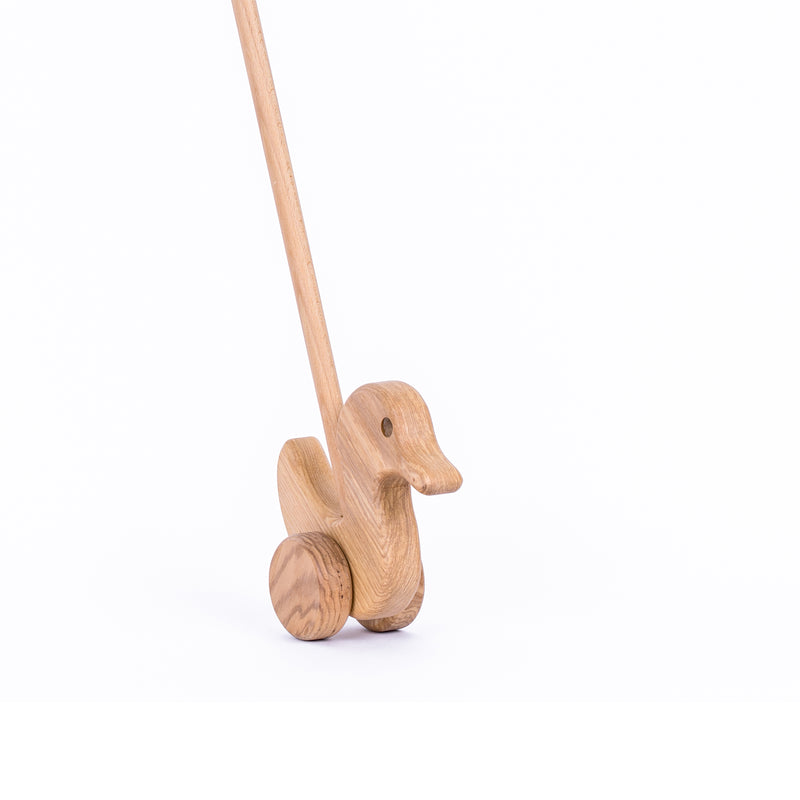 Push-along toy DUCK
