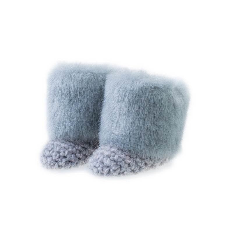 Baby booties FLUFFY